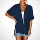 🔥 50% OFF NOW! 🏳️‍🌈 2026 New Stylish Flowy Short Sleeve Cardigan