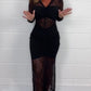 💥Last Day Special Sale 50% OFF💝👗 Women's V-Neck Lace Dress – Sexy Sheer Details, Romantic Vibes🎉