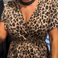 🔥Summer Hot Sale 50％ OFF💝Women’s Fashion Leopard Print Maxi Dress