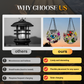 🎁2026 New Arrivals 50% OFF💥Solar Pendant Lamp Art Of Iron