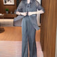 🔥2025 Hot Sale 50% OFF✨Women's 3-Piece Shirt Jacket, Vest and Pants Set