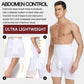 Men's High Waist Shapewear Boxer Briefs