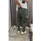 Men's Solid Casual Cargo Pants