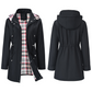 🍂Autumn Hot Sale 49%💗🧥Ultimate Plaid Waterproof Jacket for Women🍃