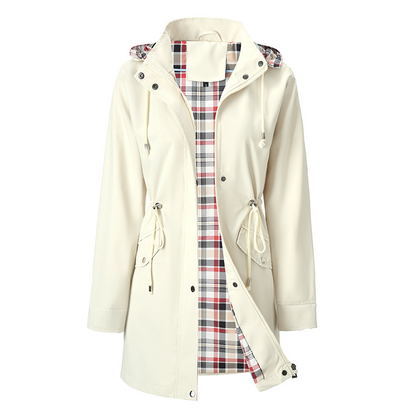 🍂Autumn Hot Sale 49%💗🧥Ultimate Plaid Waterproof Jacket for Women🍃