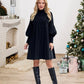 🎁Hot Sale 50% OFF⏳Women's Elegant Lantern Sleeve Pleated Dress