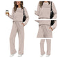 ⏳Time-Limited Special⏰Women's Crew Neck Top & Drawstring Pants Set