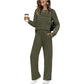 ⏳Time-Limited Special⏰Women's Crew Neck Top & Drawstring Pants Set