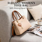 🎁2026 New Arrivals 50% OFF💥Elegant Heart Charm Tote Bag | Soft Faux Leather Crossbody with Adjustable Strap | Spacious Women's Shoulder Handbag💖