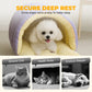 🐶😸Warmth Cozy Comfort  Plush Pet Cave