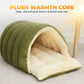 🐶😸Warmth Cozy Comfort  Plush Pet Cave