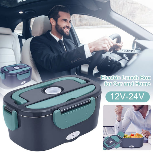 🎁2026 HOT SALE 🔥2-in-1 Portable Dual Voltage Electric 7-Piece Set Lunch Box