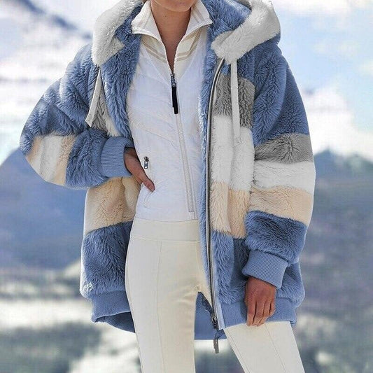 ⏳Time-Limited Special⏰Contrasting Padded Coat🐑