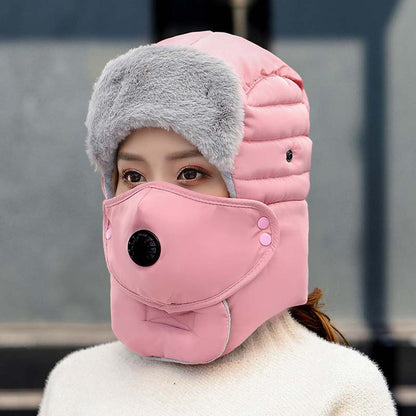 🧢 49% OFF! ✨ THERMAL HAT WITH MASK - Detachable Breathing-Valve Design, Windproof & Adjustable Fit, Perfect for Winter Sports and Outdoor Activities ❄️🏂