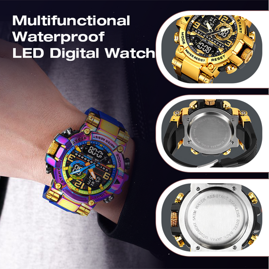 ⏳Limited-time 49% off⏰Multifunctional Waterproof Digital LED Watch