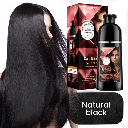 ⏳Time-Limited Special⏰3-in-1 Hair Coloring Shampoo, Plant Extracts for Vibrant Hair