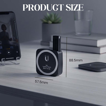 Magnetic Flip Fill Light with Makeup Mirror