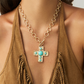 ⏳Limited-time £9.99！！⏰ Vintage Eternal Cross Pendant Necklace