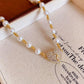Magnetic Heart Pearl Necklace