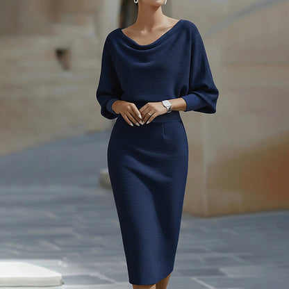 🌟💃Women’s Elegant Waist-Cinching Slimming Dress | Elegant Fit & Figure-Flattering Silhouette✨