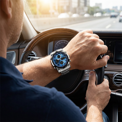 📢📢50%  OFF !! ⏰Men's Waterproof Military Analog-Digital Watches