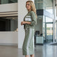 ⏳Time-Limited Special⏰Women's Stand Collar Jacket & Dress Set