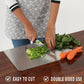 🎁2026 New Arrivals 50% OFF💥304 Stainless Steel Cutting Board – Durable, Easy to Clean & Perfect for Kitchen, Baking & Meat Prep 🔪✨