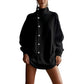 ⏳Time-Limited Special⏰Women's High-Neck Button-Up Cardigan