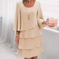 💃Spring Hot Sale💃Romantic Tiered Ruffle Flared Sleeve Dress – Eye-Catching Daily & Date Outfit