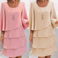 💃Spring Hot Sale💃Romantic Tiered Ruffle Flared Sleeve Dress – Eye-Catching Daily & Date Outfit