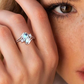 🎁2026 New Arrivals 50% OFF💥Geometric Oval Ring with Zirconia Accents💍