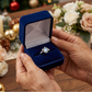 🎁2026 New Arrivals 50% OFF💥Geometric Oval Ring with Zirconia Accents💍
