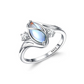 🎁2026 New Arrivals 50% OFF💥Geometric Oval Ring with Zirconia Accents💍