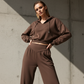 🚀 2026’s Hottest Set | Women’s Crop Hoodie & Wide-Leg Pants | Effortless Street Style 👚👖【50% OFF】