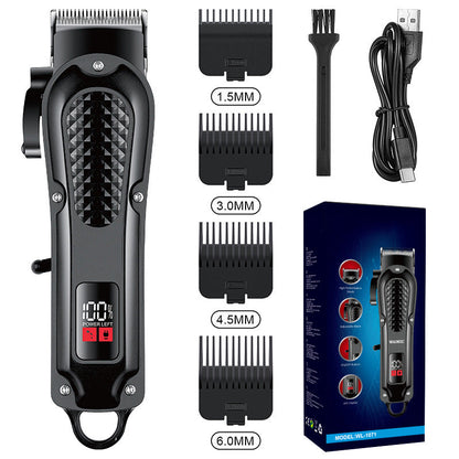 🎁2026 New Arrivals 50% OFF💥Durable & Sharp Electric Hair Clipper Set – Self-Sharpening Blades, Quiet Brushless Motor & Smart Display Screen ✂️