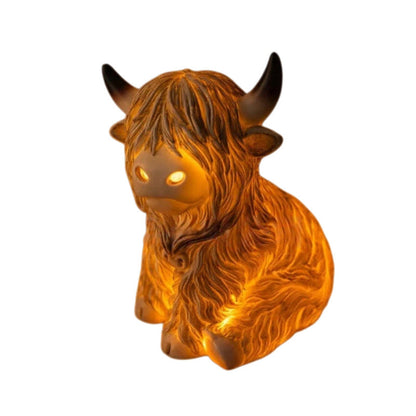 🎁New arrival 50% OFF💥Cute Highland Cow Night Light