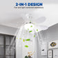 🎁2026 New Arrivals 50% OFF💥Remote-Controlled 2-in-1 Ceiling Fan with LED Light – Adjustable, Quiet, Space-Saving ✨