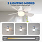 🎁2026 New Arrivals 50% OFF💥Remote-Controlled 2-in-1 Ceiling Fan with LED Light – Adjustable, Quiet, Space-Saving ✨
