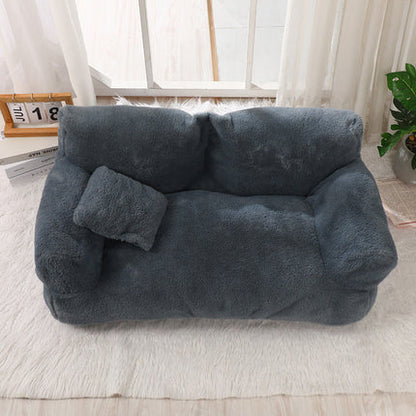 🔥Promotion - 50% OFF🔥 ✨Plush, soothing pet sofa with removable cover🛋️