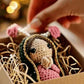 🎁2026 New Arrivals 50% OFF💥Hand-crocheted Virgin Mary hanging ornament — stitch by stitch, made with care. Perfect for your car mirror or home — a little peace to carry with you everywhere. ✨