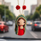 🎁2026 New Arrivals 50% OFF💥Hand-crocheted Virgin Mary hanging ornament — stitch by stitch, made with care. Perfect for your car mirror or home — a little peace to carry with you everywhere. ✨
