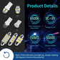 🎁2026 New Arrivals 50% OFF💥42-Piece Super Bright LED Car Interior Lighting Set 🚗