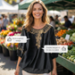 🎁2026 New Arrivals 50% OFF💥Women's Embroidered Cotton-Linen Blend Blouse – Floral Cutouts, Round Neck, Relaxed Fit ✨