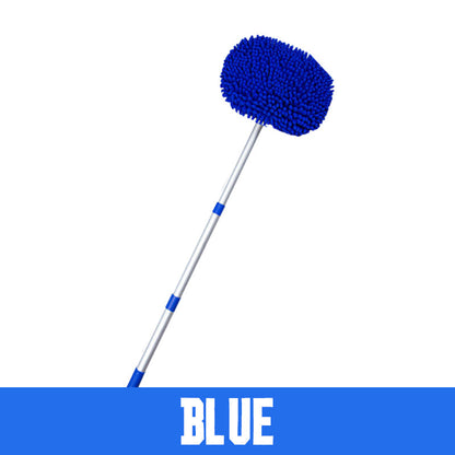 🚗60% OFF NOW! 🧽 Durable Aluminum Long Handle Telescopic Car Wash Mop – Soft Microfiber, Scratch-Free & Adjustable Length ✨