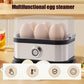 🎁2026 New Arrivals 50% OFF💥Multifunctional Egg Steamer with Clear Lid