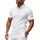 🎁2026 New Arrivals 50% OFF💥Men's Quick-Dry Lapel T-Shirt – Athletic Fit & Wrinkle-Resistant – Smart Casual Essential ✨