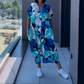 🎁2026 New Arrivals 50% OFF💥Women's Casual Elegant Printed V-Neck Dress