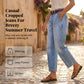 🎁2026 New Arrivals 50% OFF💥Women's High Waisted Cropped Barrel Jeans