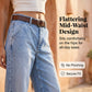 🎁2026 New Arrivals 50% OFF💥Women's High Waisted Cropped Barrel Jeans