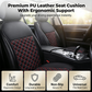 🎁2026 New Arrivals 50% OFF💥Sleek PU Leather Car Seat Cushion – All-Season Protection & Stylish Upgrade